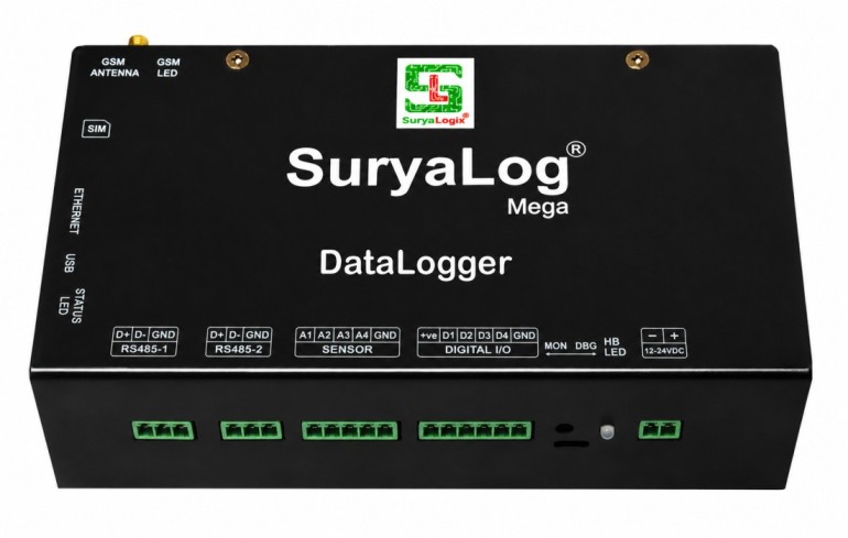 SuryaLogix Solar Data Logger