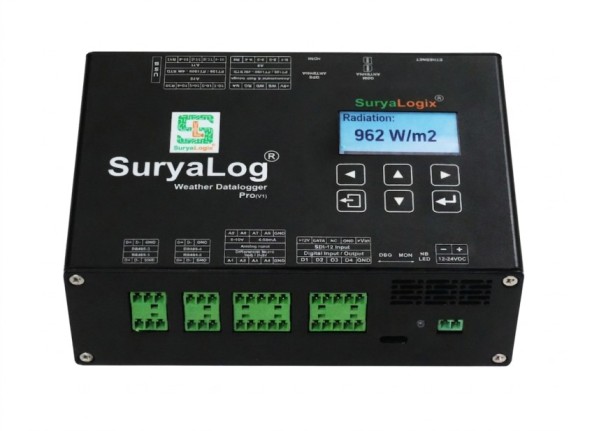 Suryalogix Weather Data Logger